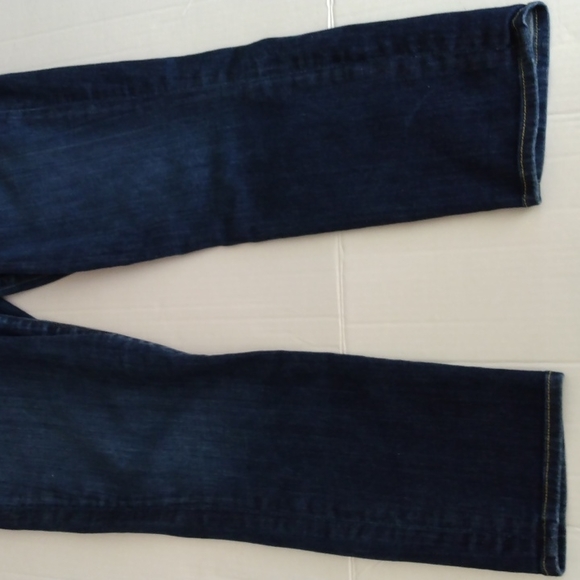 7 For All Mankind Skinny Crop & Roll Jeans - Picture 4 of 14